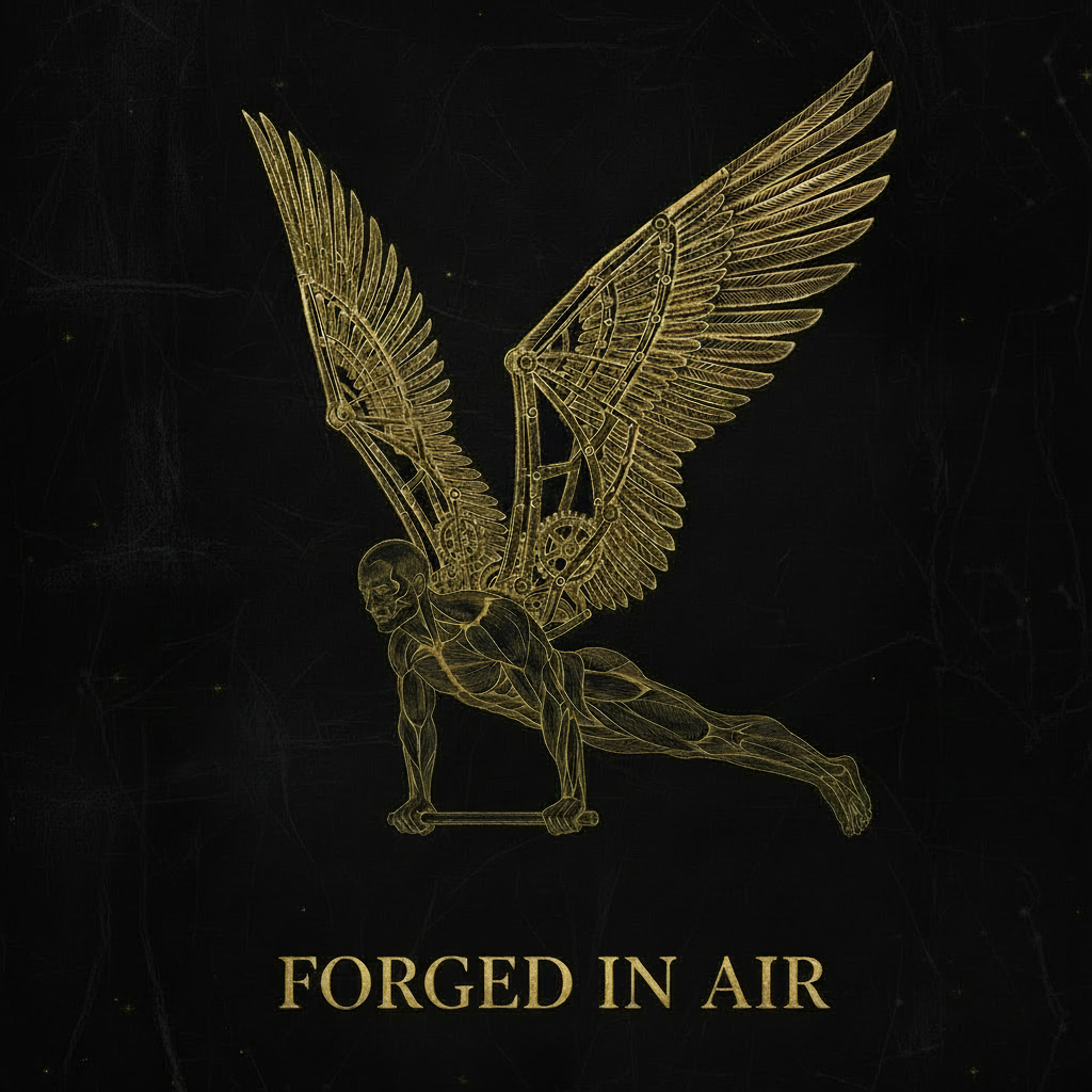 Forged in Air — Titolo in alto